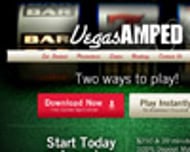 VegasAmped Casino logo