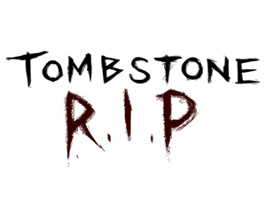 Tombstone RIP logo